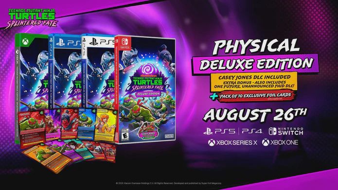 Teenage Mutant Ninja Turtles Splintered Fate Deluxe Edition - NSW