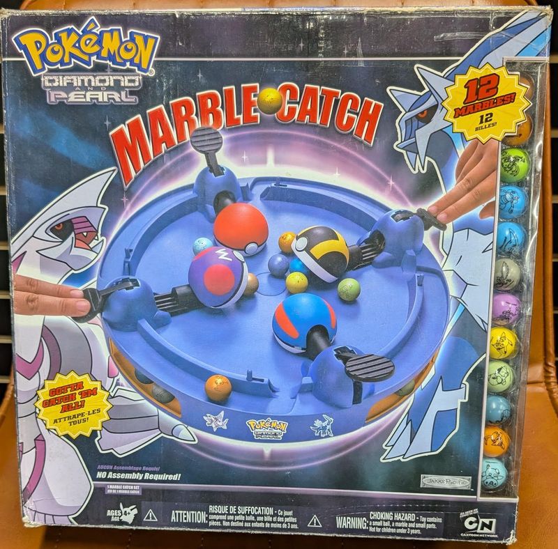 Pokemon Diamond &amp; Pearl Marble Catch Game