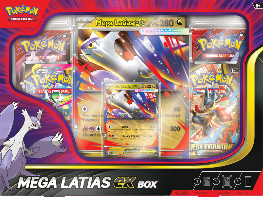 Pokémon Mega Latias ex Box