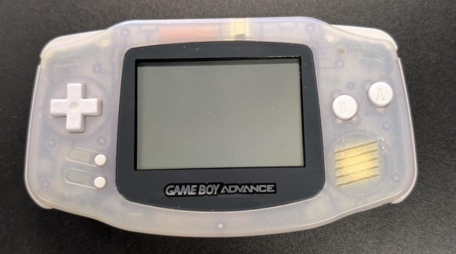 Glacier Gameboy Advance Console (Glacier)