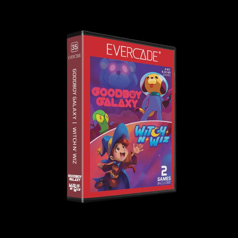 Evercade Goodboy Galaxy / Witch n Wiz - EVC
