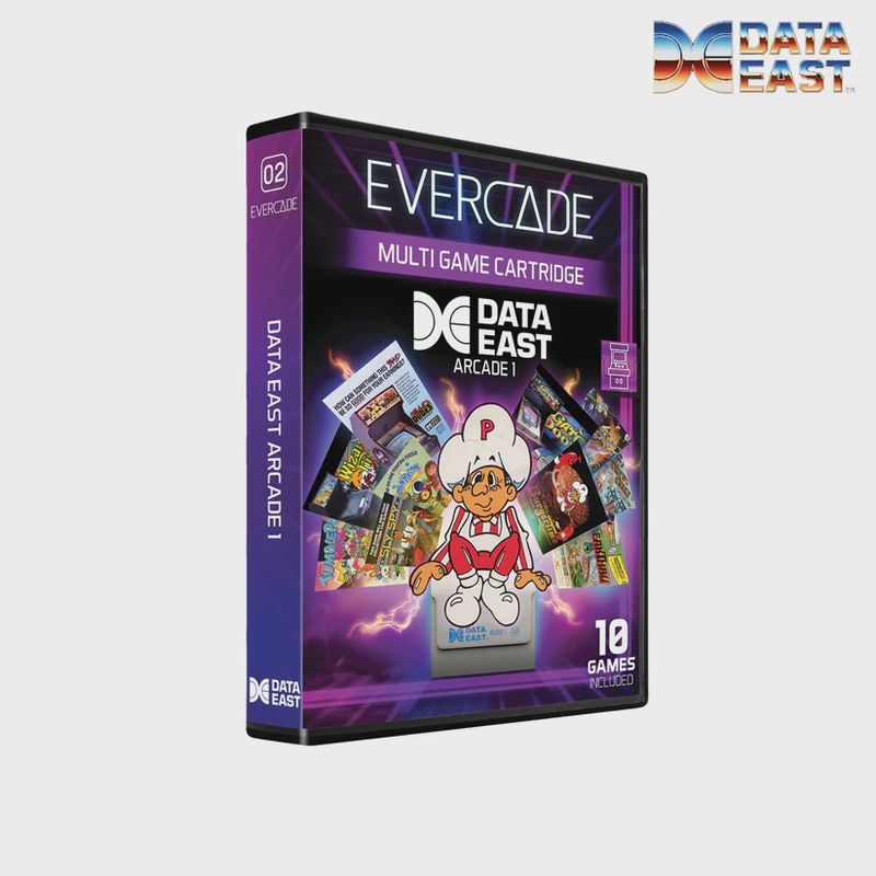 Evercade Data East Arcade 1 - EVC