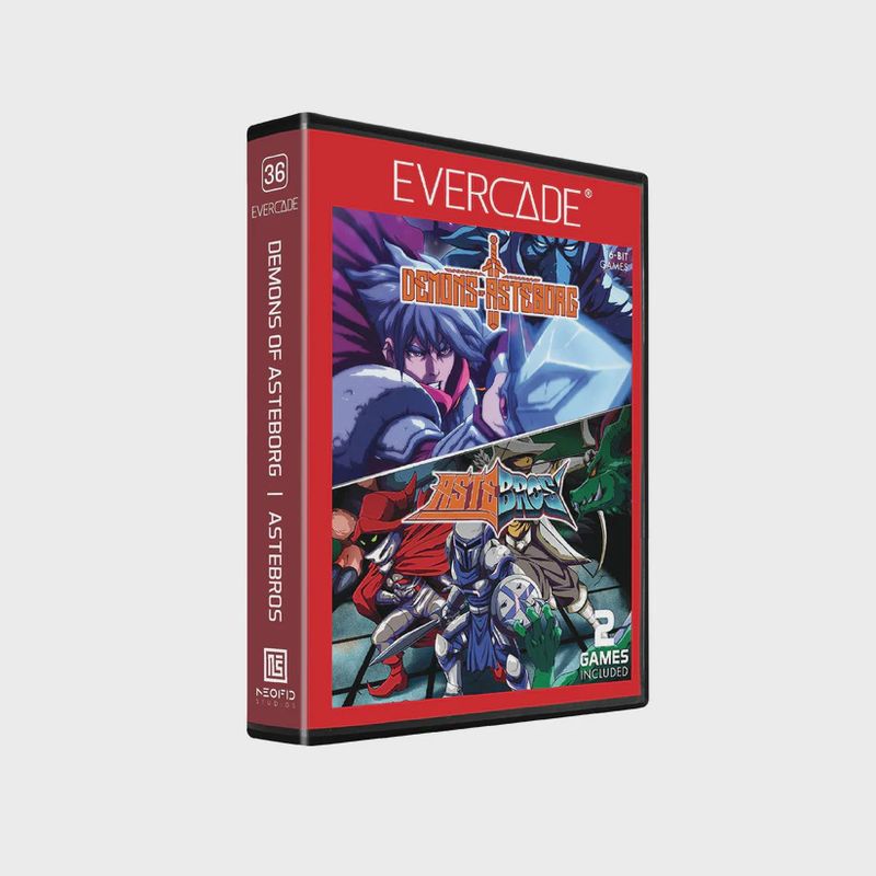 Evercade Demons of Asteborg / Astebros - EVC