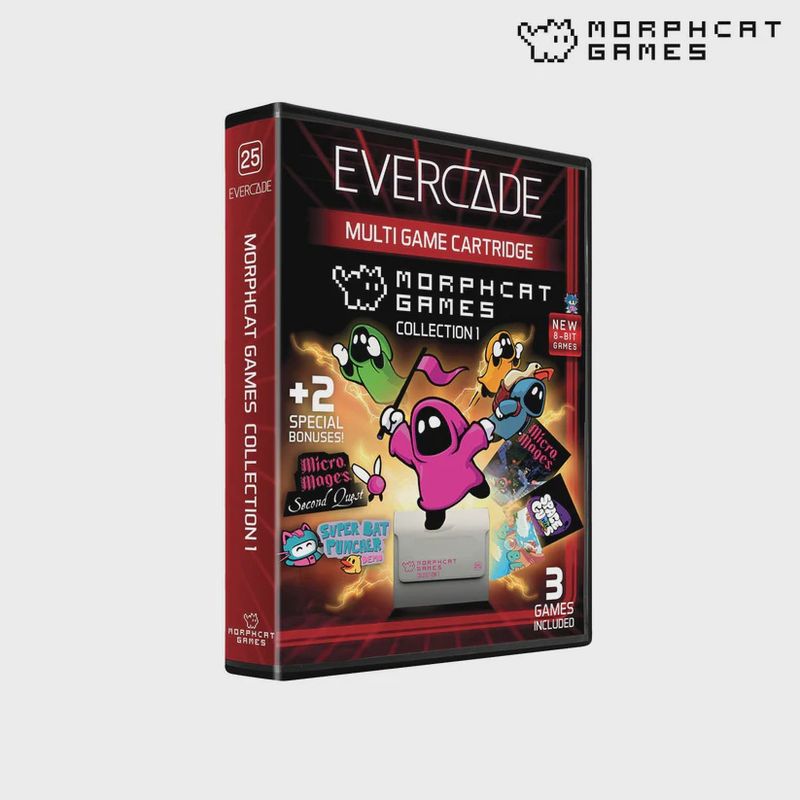 Evercade Morphcat Games  Collection - EVC