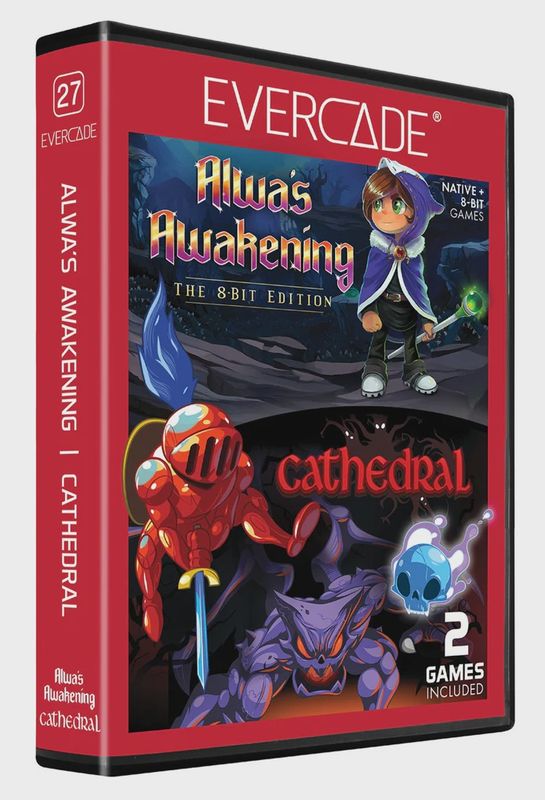 Evercade Alwa&#39;s Awakening / Cathedral - EVC