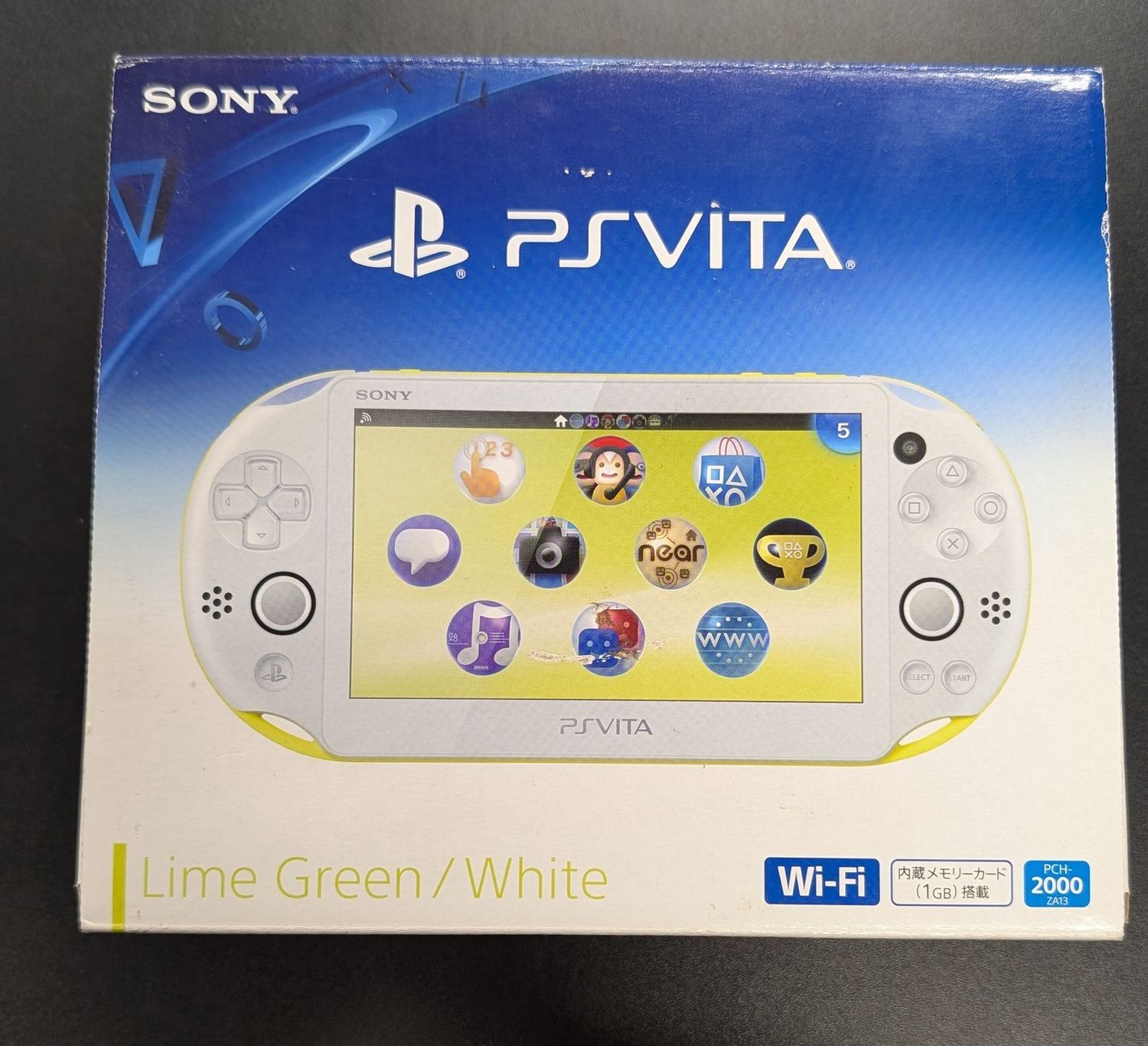 Playstation Vita Lime Green / White PCH 2000