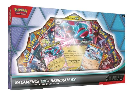 Pokemon Salamence EX / Reshiram EX Premium Collection