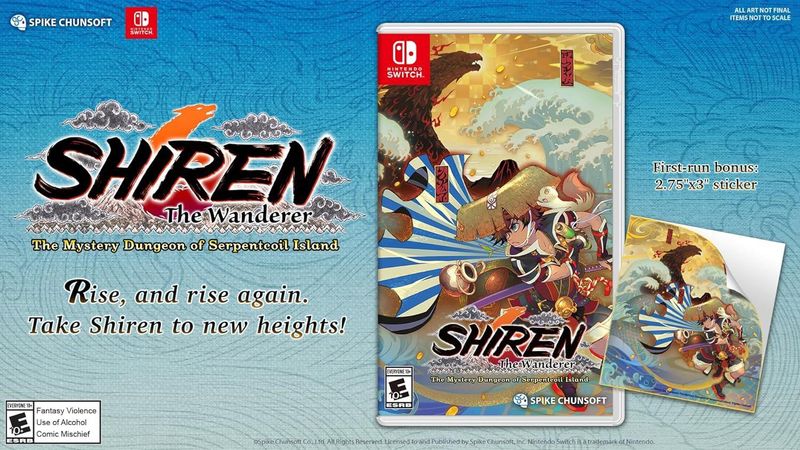 Shiren the Wanderer The Mystery Dungeon of Serpentcoil Island - NSW