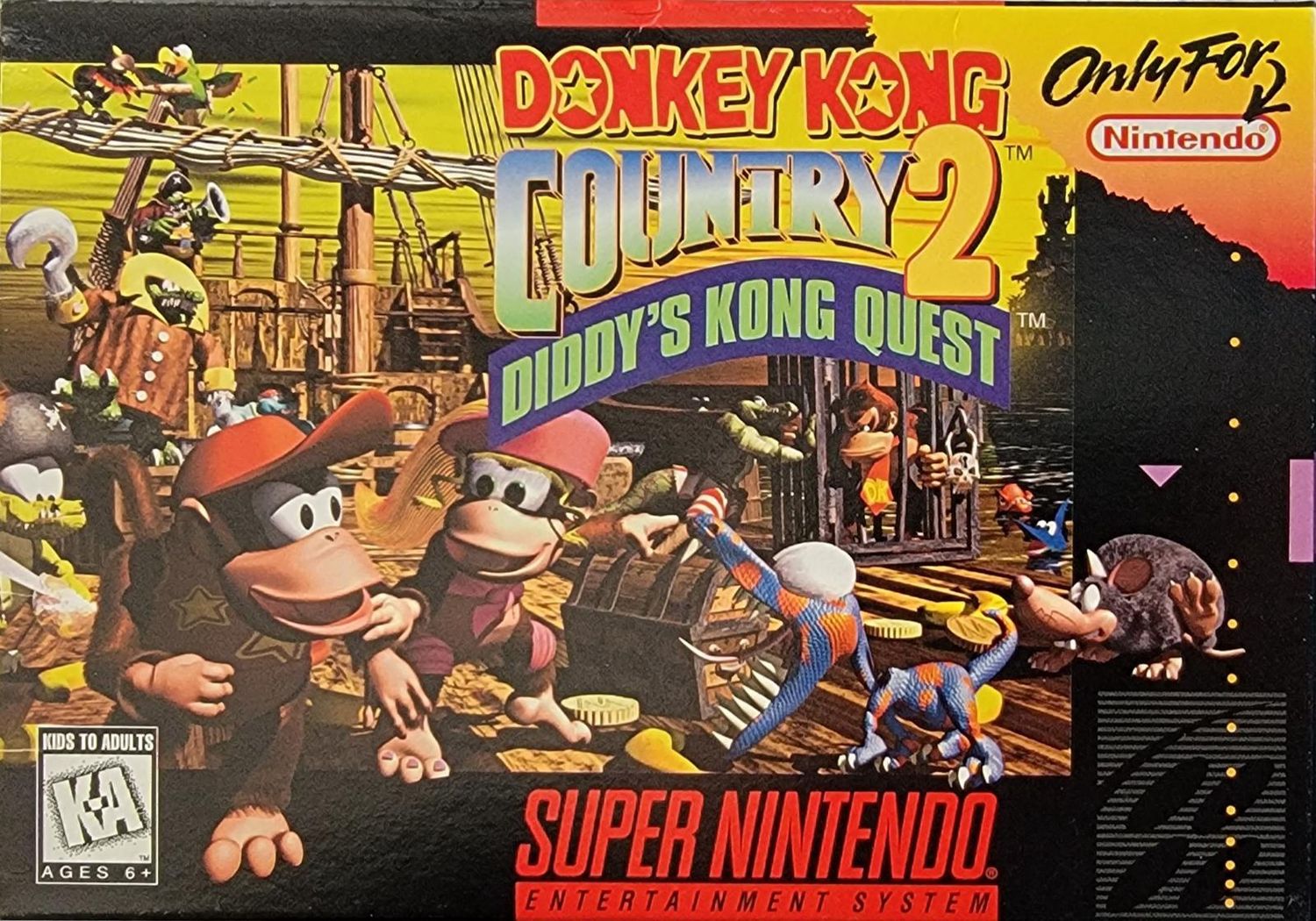 Donkey Kong Country 2 - SNES