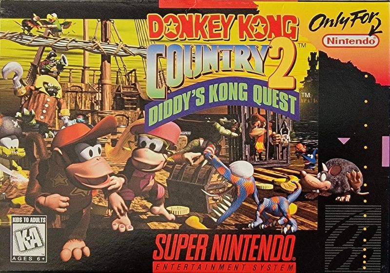 Donkey Kong Country 2 - SNES