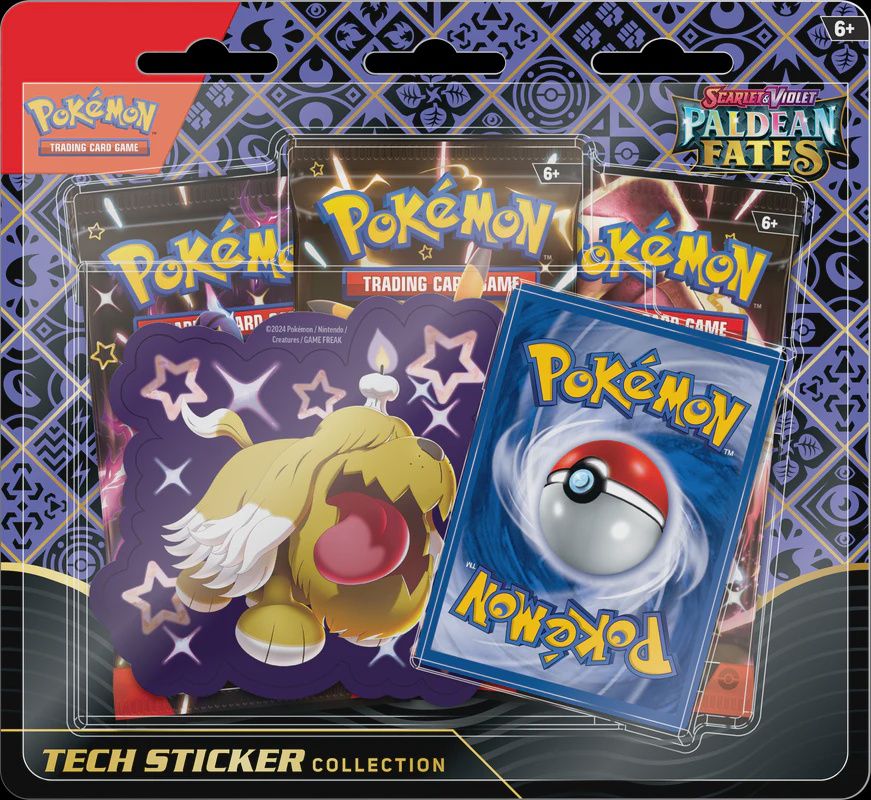 Pokemon Paldean Fates Tech Sticker Collection (Greavard)