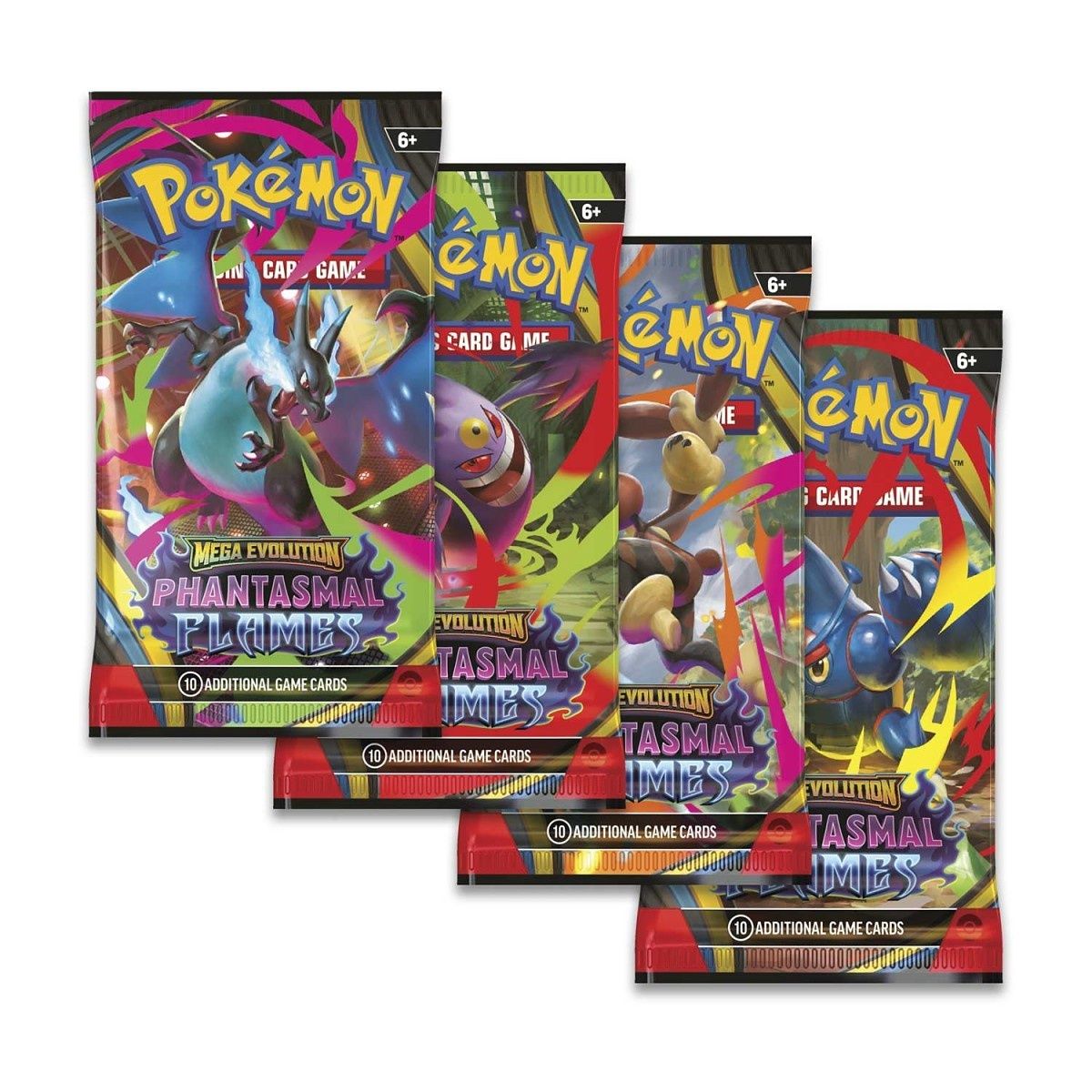 Pokemon Phantasmal Flames Booster (1 Random Pack)