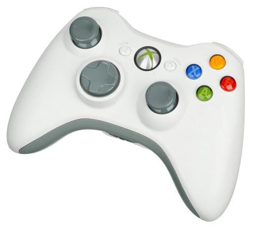 White Xbox 360 Wireless Controller