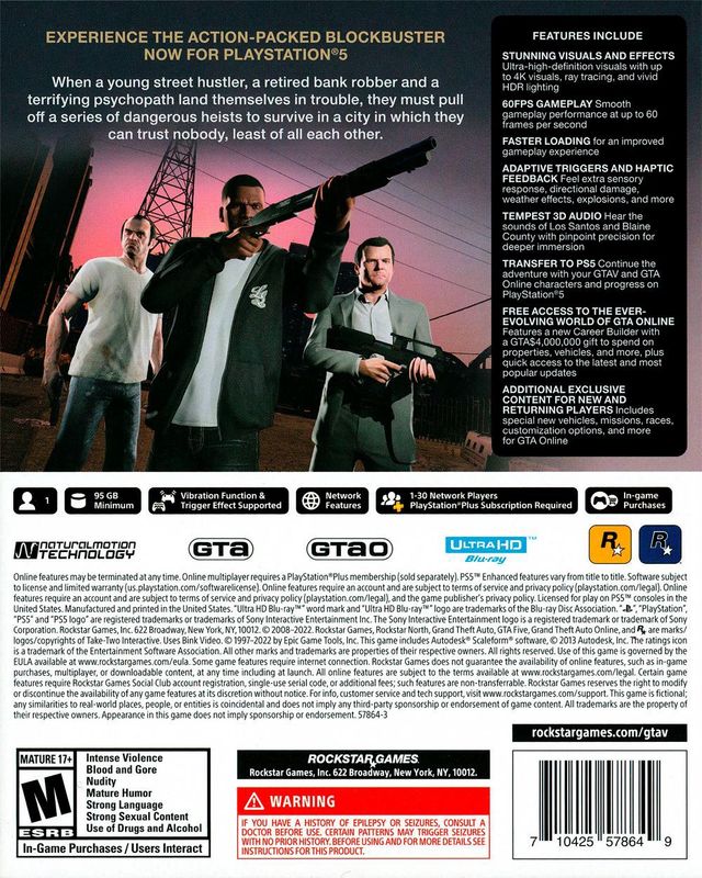 Grand Theft Auto V - PS5