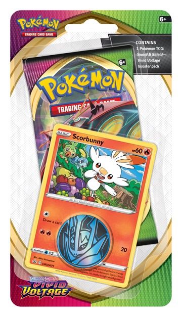 Vivid Voltage Checklane Blister Pack (Scorbunny)