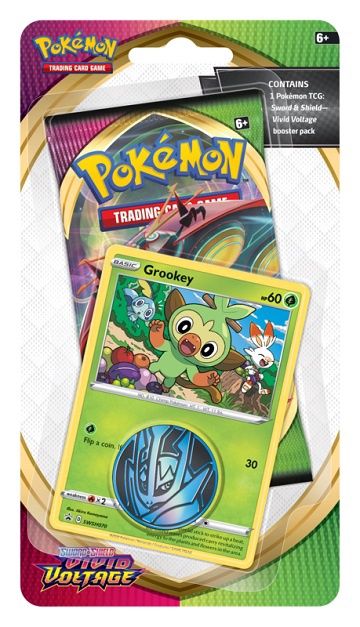 Vivid Voltage Checklane Blister Pack (Grookey)