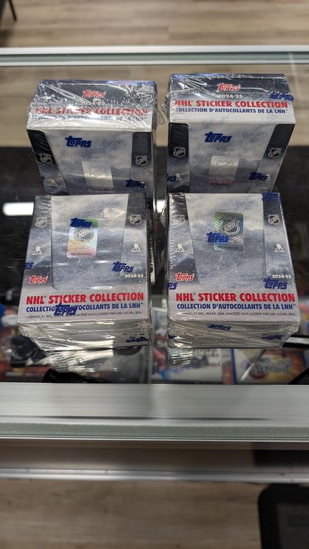 [200] NHL Sticker Packs 2024/2025 (4 Box Bundle)