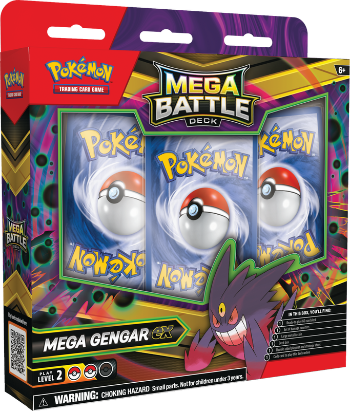 Pokemon Mega Battle Deck Gengar EX