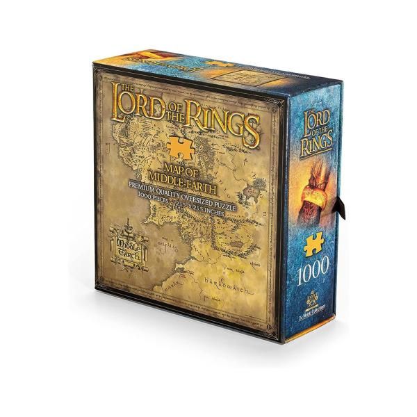 Lord of The Rings Map of Middle Earth 1000 Pc Puzzle