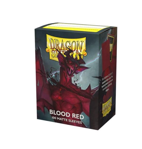 Dragon Shield Matte Blood Red 100CT