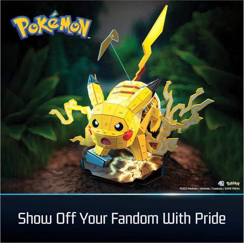 4D Build Pokemon Pikachu 3D Puzzle