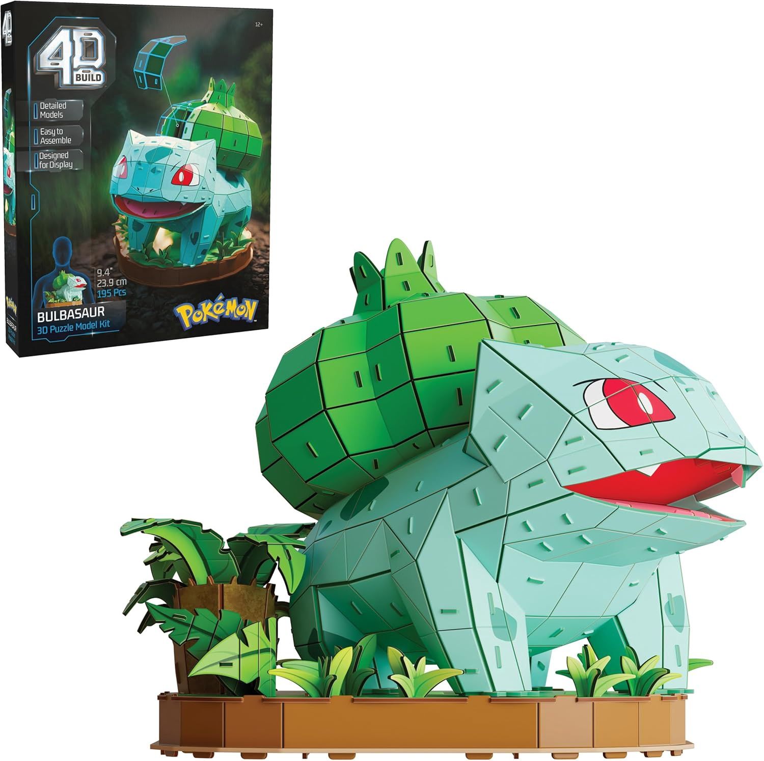 4D Build Pokemon Bulbasaur 3D Puzzle