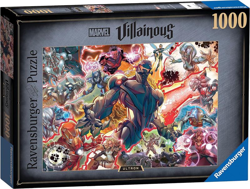 Villainous Marvel Ultron 1000PC Puzzle