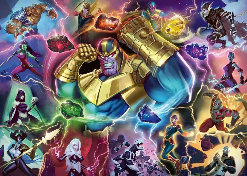 Villainous Marvel Thanos 1000PC Puzzle