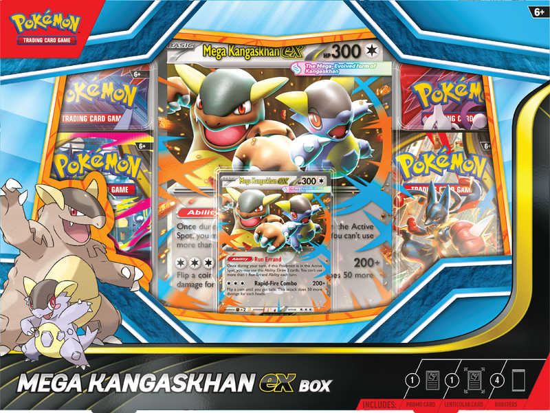 Pokemon Mega Kangaskhan EX Box