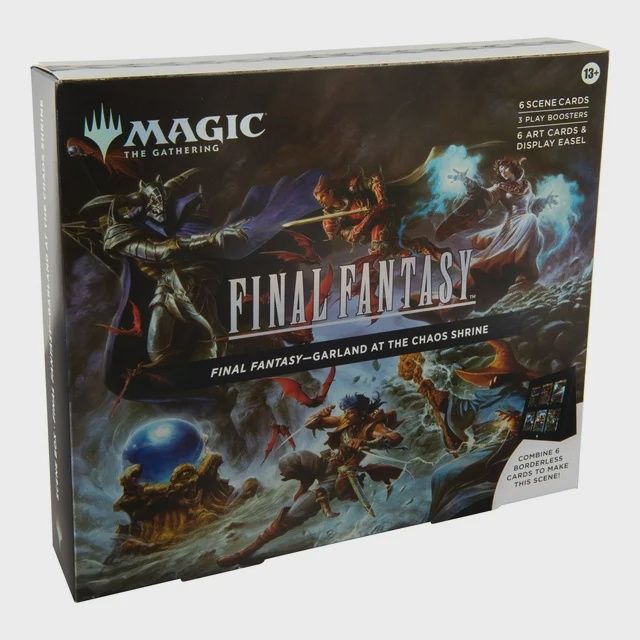 MTG Final Fantasy Scene Box (Garland at the Chaos Shrine)