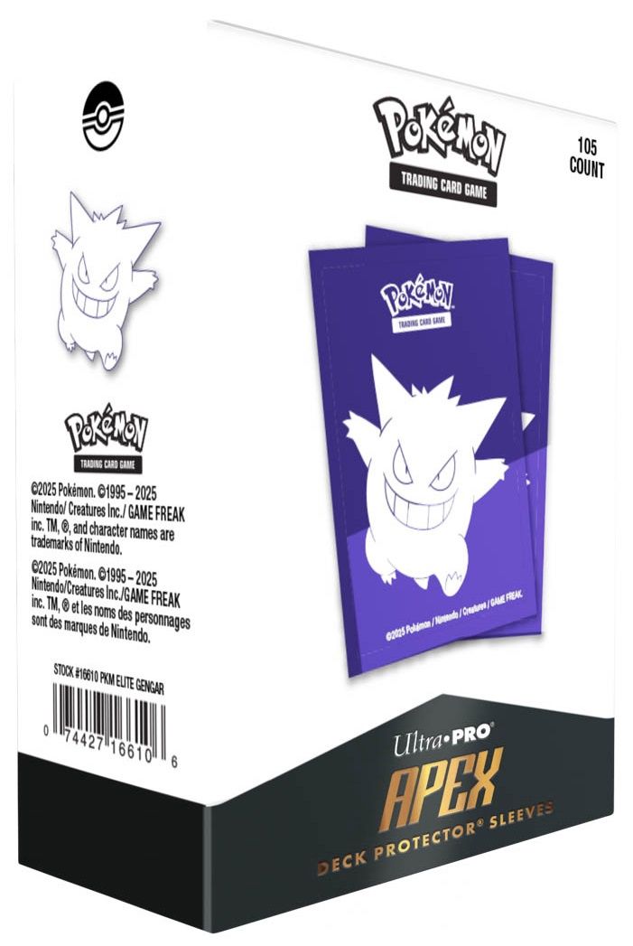 UP D-Pro Apex Pokemon Elite Gengar 105ct Sleeves
