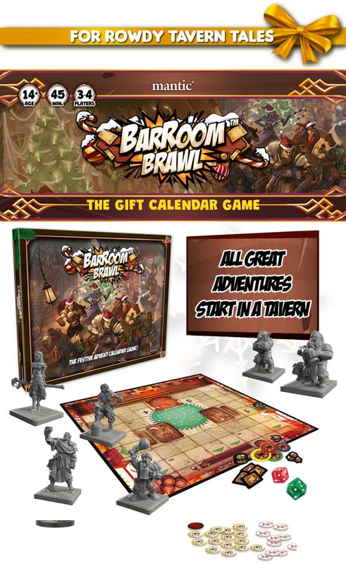Barroom Brawl Advent Calendar Game