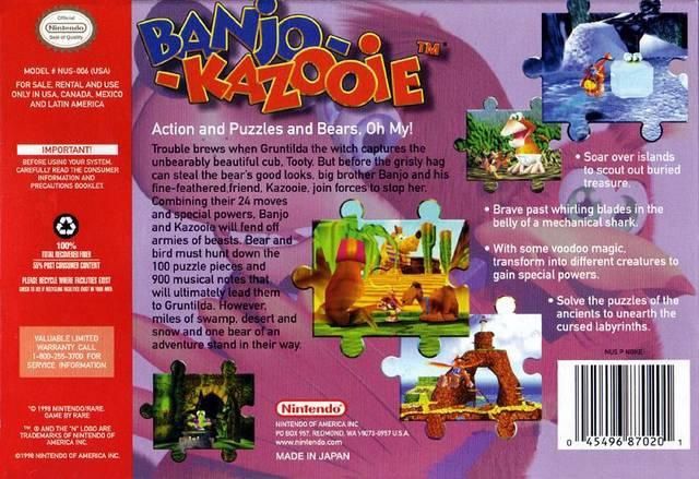 Banjo-Kazooie - N64