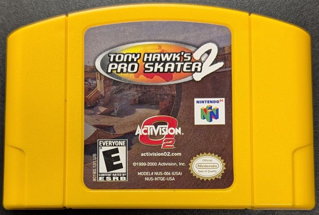 Tony Hawk Pro Skater 2 - N64