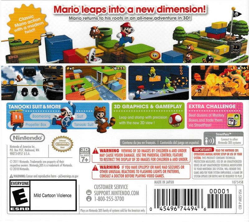 Super Mario 3D Land [Nintendo Selects] - 3DS