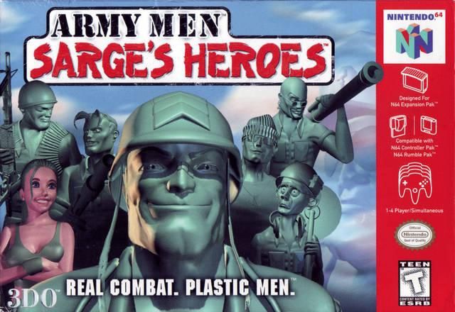 Army Men Sarge's Heroes - N64
