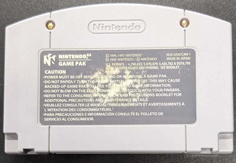 Zelda Ocarina of Time (Grey Cart) - N64