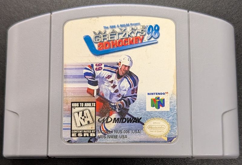 Wayne Gretzky's 3D Hockey 98 - N64