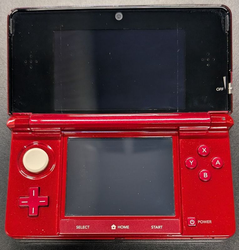 Nintendo 3DS Flame Red Console - 3DS