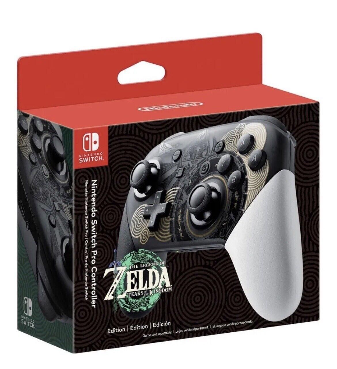Nintendo Switch Pro Controller Zelda Tears of the Kingdom