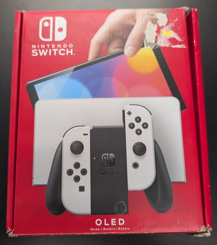 Nintendo Switch OLED Console (White Joy-Cons)