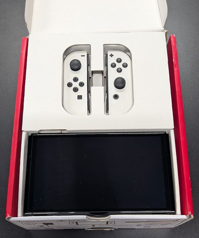 Nintendo Switch OLED Console (White Joy-Cons)