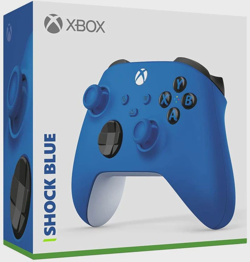 Xbox Shock Blue Controller - XB1 / XBX / PC