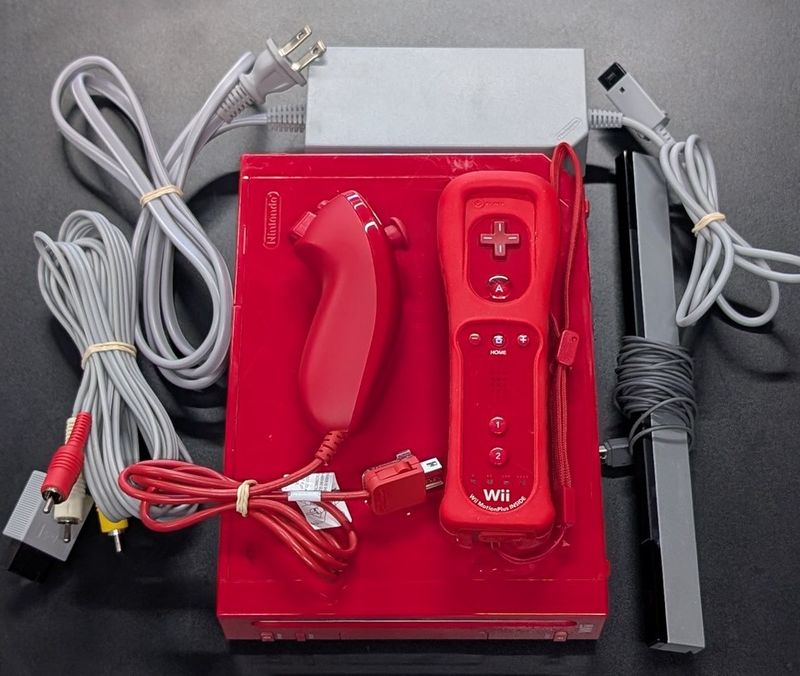 Nintendo Wii Console (Red)
