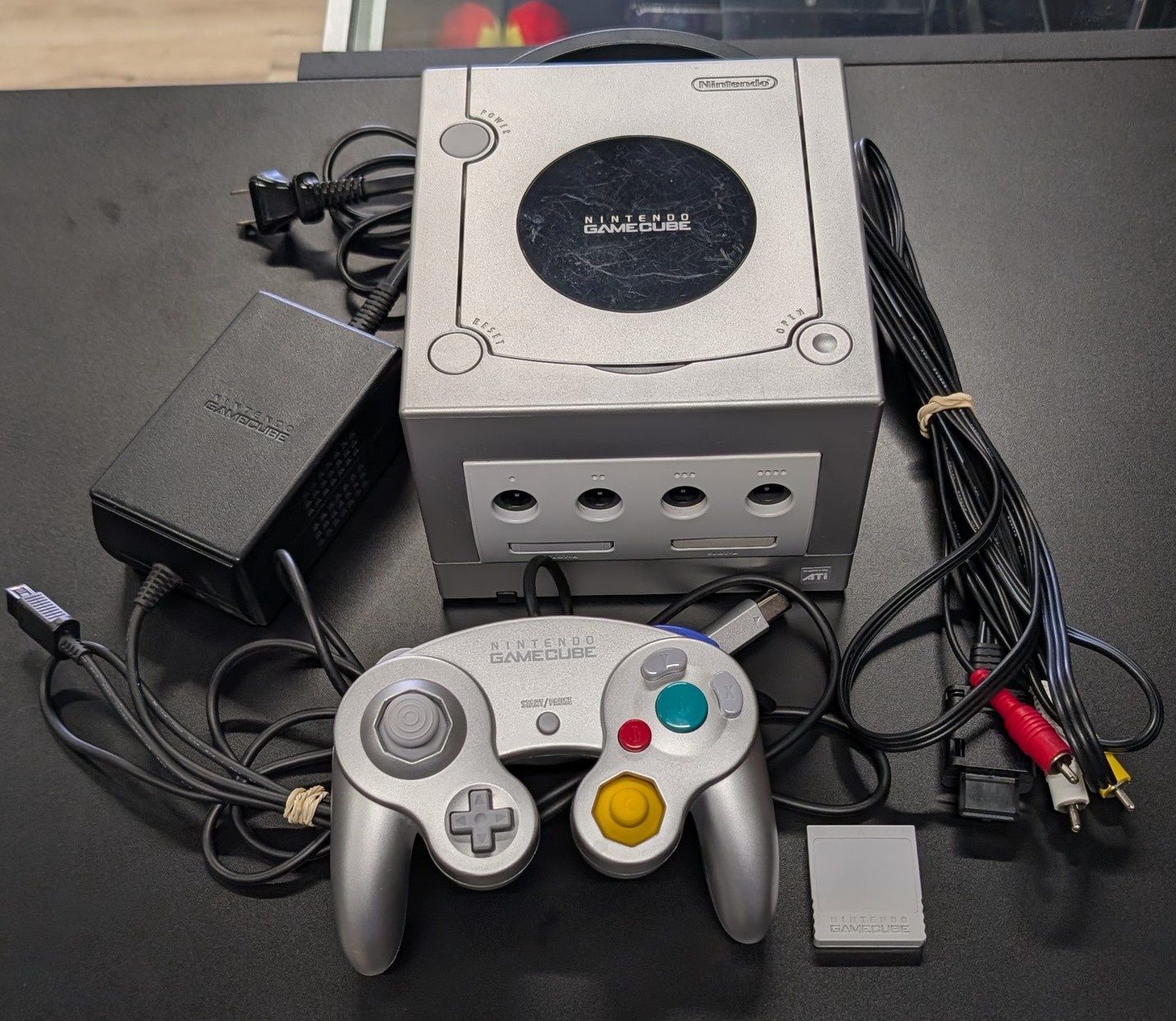 Platinum GameCube Console with Controller)