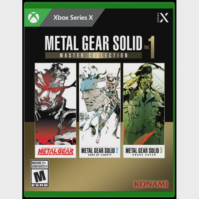 Metal Gear Solid Master Collection Vol. 1 - XBX