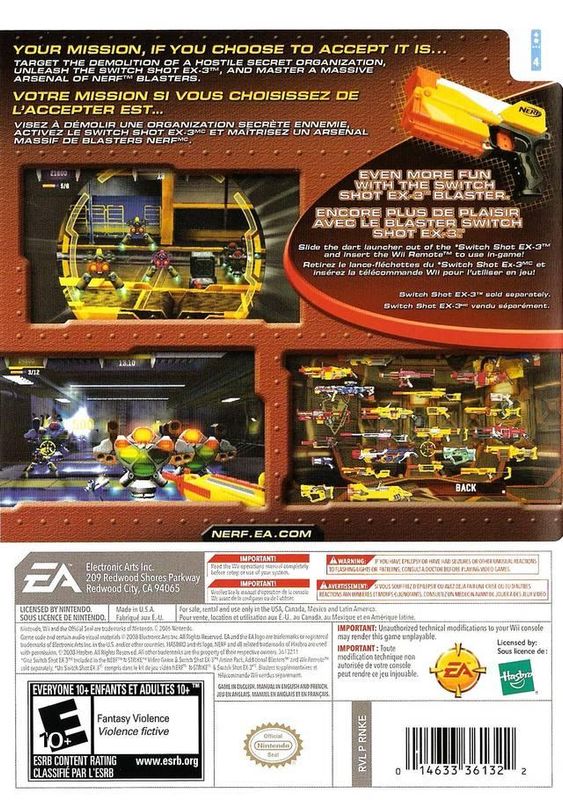 NERF N-Strike - Wii