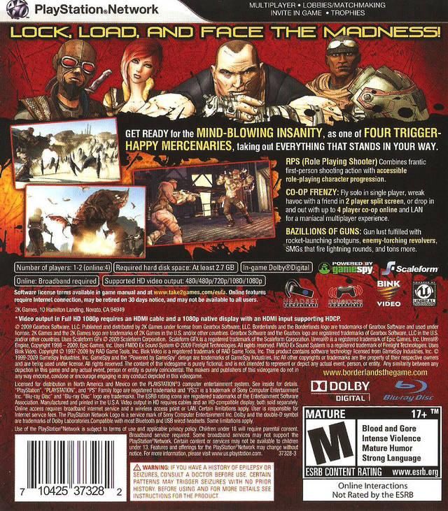 Borderlands - PS3