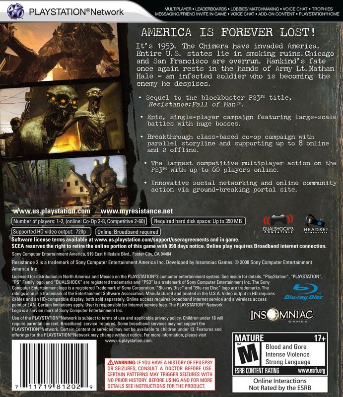 Resistance 2 - PS3