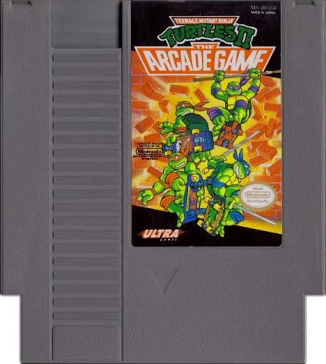 Teenage Mutant Ninja Turtles II The Arcade Game - NES